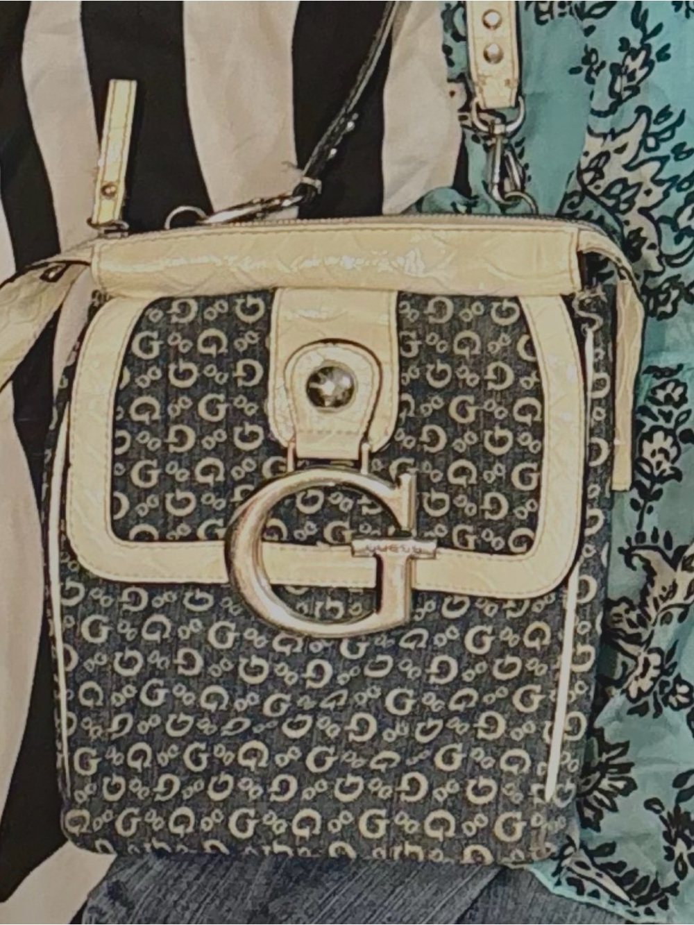 Vintage Y2K denim GUESS Crossbody